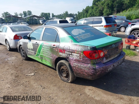 2007 Toyota Corolla CE with VIN 2T1BR32E17C722571, listed as a IAAI auction lot 42683904 with 299,999 mi miles and . Bid and sale history available at DreamBid. Image 3.