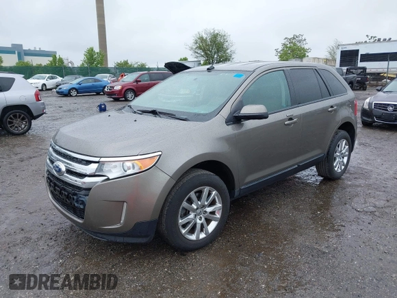 2014 Ford Edge SEL z VIN 2FMDK4JC0EBA36381, wystawiony jako IAAI lot #42236973 z przebiegiem 146 053 mil mil oraz . Historia ofert i sprzedaży dostępna na DreamBid. Obrazek 2.