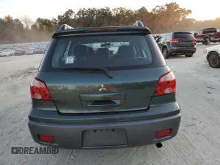 2005 Mitsubishi Outlander LS with VIN JA4LX31F55U007095, listed as a Copart auction lot 82609084 with 190,298 mi miles and Clean Title. Bid and sale history available at carsss.com. Image 6.