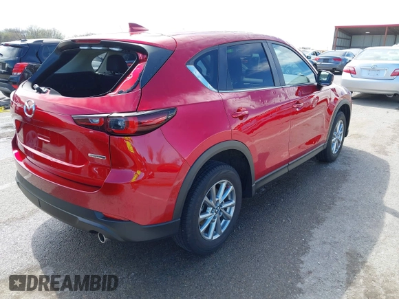 2023 Mazda CX-5 S Preferred with VIN JM3KFBCM1P0192760, listed as a IAAI auction lot 41872464 with 19,005 mi miles and . Bid and sale history available at carsss.com. Image 4.