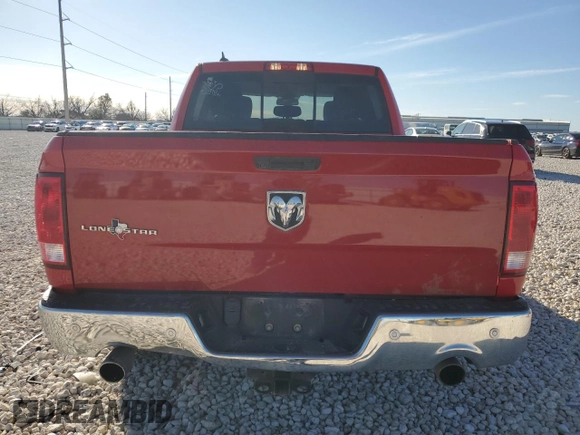 2019 Ram 1500 Classic Lone Star with VIN 1C6RR6LT9KS653530, listed as a Copart auction lot 88111965 with 46,804 mi miles and Salvage Title. Bid and sale history available at carsss.com. Image 6.