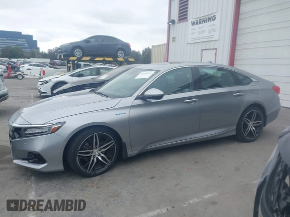 2021 Honda Accord Touring with VIN 1HGCV3F99MA020450, listed as a IAAI auction lot 42194371 with 19,206 mi miles and . Bid and sale history available at DreamBid. Image 14.