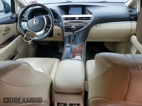 2014 Lexus RX 350 with VIN 2T2BK1BA4EC238991, listed as a Copart auction lot 64246225 with 180,151 mi miles and Salvage title. Bid and sale history available at DreamBid. Image 8.