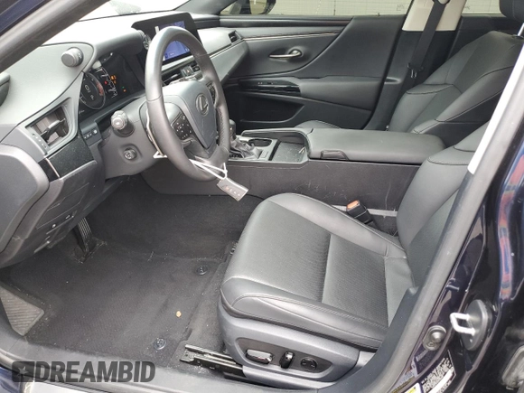 2023 Lexus ES 350 with VIN 58ADZ1B13PU150596, listed as a Copart auction lot 55515215 with 20,314 mi miles and Salvage title. Bid and sale history available at DreamBid. Image 7.