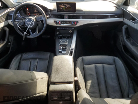 2017 Audi A4 Premium Plus with VIN WAUENAF48HN009340, listed as a Copart auction lot 54080165 with 120,977 mi miles and Salvage title. Bid and sale history available at DreamBid. Image 8.