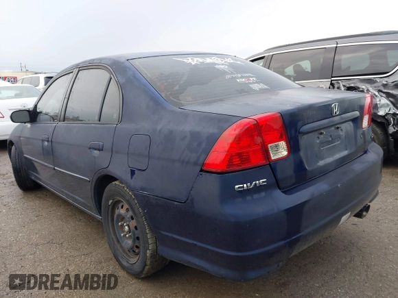 2005 Honda Civic LX z VIN 2HGES16505H583814, wystawiony jako IAAI lot #41798435 z przebiegiem 143 898 mil mil oraz . Historia ofert i sprzedaży dostępna na DreamBid. Obrazek 3.