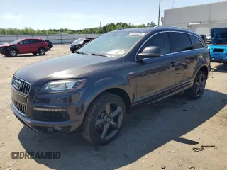 2012 Audi Q7 S line z VIN WA1DGAFEXCD004506, wystawiony jako Copart lot #61625025 z przebiegiem 135 485 mil mil oraz Czysty tytuł • Clean title. Historia ofert i sprzedaży dostępna na DreamBid. Obrazek 1.