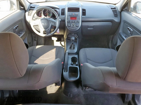2013 Kia Soul with VIN KNDJT2A58D7493635, listed as a Copart auction lot 46540055 with 161,302 mi miles and Salvage Title. Bid and sale history available at DreamBid. Image 8.