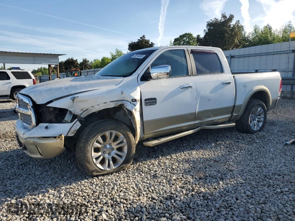 2015 Ram 1500 Laramie Longhorn with VIN 1C6RR7PM8FS560299, listed as a Copart auction lot 53874365 with 116,339 mi miles and Salvage title. Bid and sale history available at DreamBid. Image 1.