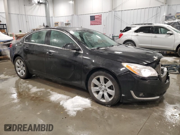 2015 Buick Regal with VIN 2G4GK5EX7F9171768, listed as a Copart auction lot 85559094 with 153,515 mi miles and Clean title. Bid and sale history available at DreamBid. Image 4.