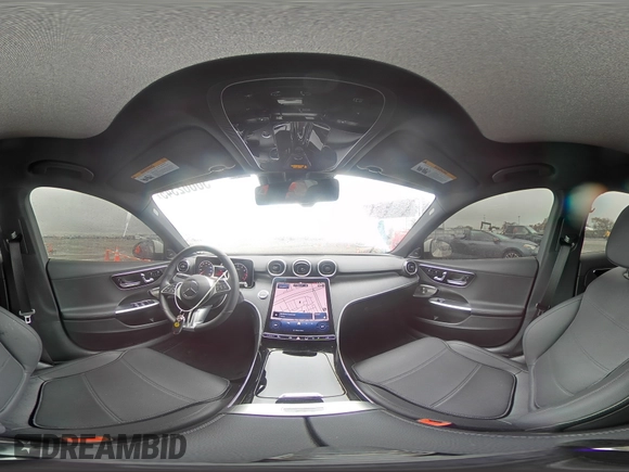 2024 Mercedes-Benz C 300 with VIN W1KAF4GB8RR213116, listed as a Copart auction lot 50662345 with 2,256 mi miles and Salvage Title. Bid and sale history available at DreamBid. Image 13.