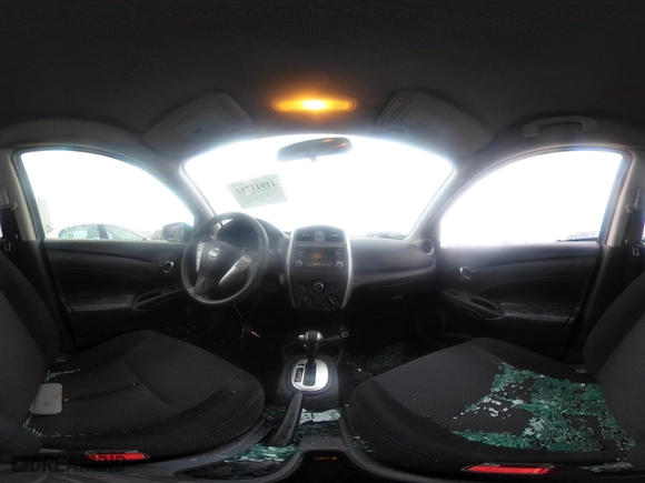 2017 Nissan Versa Sedan SV with VIN 3N1CN7AP5HK442878, listed as a IAAI auction lot 41911712 with 121,013 mi miles. Bid and sale history available at carsss.com. Image 18.