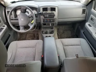 2007 Dodge Dakota SLT with VIN 1D7HW48P77S241407, listed as a Copart auction lot 86569024 with 141,730 mi miles and Salvage Title. Bid and sale history available at carsss.com. Image 8.