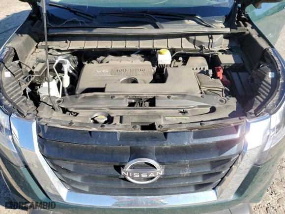 2022 Nissan Pathfinder SL with VIN 5N1DR3CA6NC248946, listed as a Copart auction lot 49400935 with 39,583 mi miles and Salvage Title. Bid and sale history available at carsss.com. Image 12.