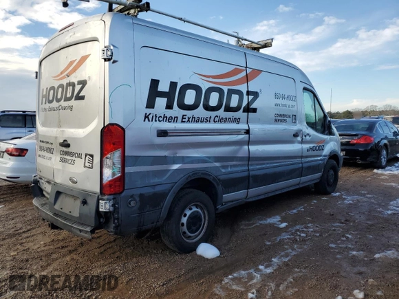 2015 Ford Transit with VIN 1FTNR2CG3FKA61677, listed as a Copart auction lot 87996715 with 178,460 mi miles and Salvage Title. Bid and sale history available at DreamBid. Image 3.