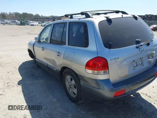 2005 Hyundai Santa Fe GLS with VIN KM8SC13D15U945622, listed as a IAAI auction lot 41722794 with 1 mi miles. Bid and sale history available at carsss.com. Image 3.