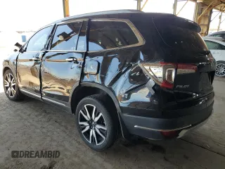 2021 Honda Pilot Touring 8-Passenger with VIN 5FNYF5H96MB007074, listed as a Copart auction lot 54445795 with Not Provided miles and Salvage Title. Bid and sale history available at carsss.com. Image 2.