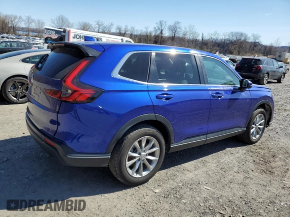 2024 Honda CR-V EX-L with VIN 5J6RS4H7XRL011278, listed as a Copart auction lot 53759015 with 14,030 mi miles and Salvage Title. Bid and sale history available at carsss.com. Image 3.