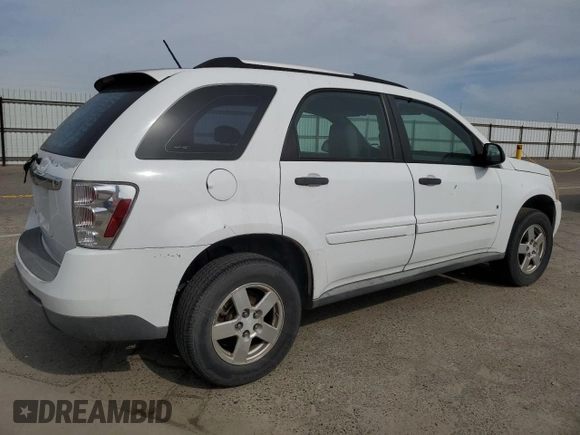 2008 Chevrolet Equinox LS z VIN 2CNDL13F986013925, wystawiony jako Copart lot #55185615 z przebiegiem 79 890 mil mil oraz Czysty tytuł • Clean title. Historia ofert i sprzedaży dostępna na DreamBid. Obrazek 3.
