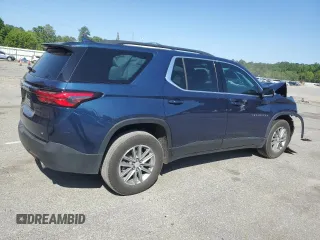 2023 Chevrolet Traverse LT Cloth with VIN 1GNERGKW6PJ279388, listed as a Copart auction lot 52781785 with Not provided miles and Salvage title. Bid and sale history available at DreamBid. Image 3.