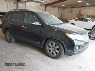 2011 Kia Sorento LX with VIN 5XYKTCA1XBG026949, listed as a IAAI auction lot 42398917 with 185,193 mi miles and . Bid and sale history available at DreamBid. Image 1.