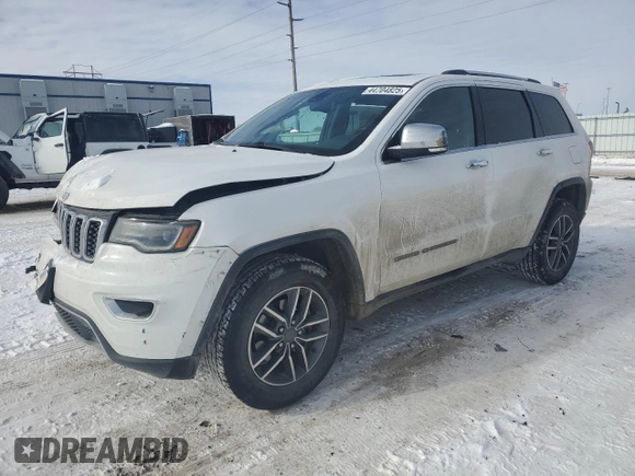 2019 Jeep Grand Cherokee Limited z VIN 1C4RJFBG4KC772536, wystawiony jako Copart lot #44704825 z przebiegiem 141 847 mil mil oraz Szkoda całkowita • Salvage title. Historia ofert i sprzedaży dostępna na DreamBid. Obrazek 1.
