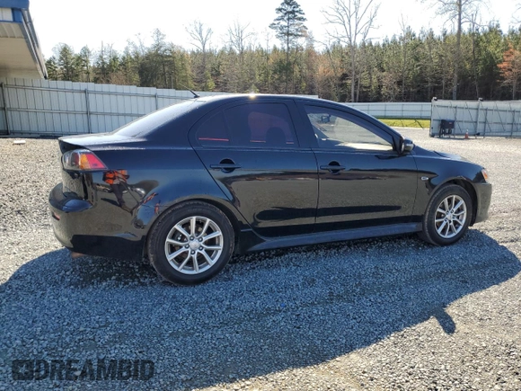 2016 Mitsubishi Lancer ES with VIN JA32U2FU8GU002177, listed as a Copart auction lot 50409095 with 128,342 mi miles and Salvage Title. Bid and sale history available at carsss.com. Image 3.