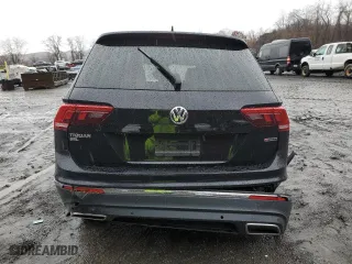 2021 Volkswagen Tiguan SE with VIN 3VV2B7AX5MM002564, listed as a Copart auction lot 81815144 with 0 mi miles and Non Repairable. Bid and sale history available at carsss.com. Image 6.