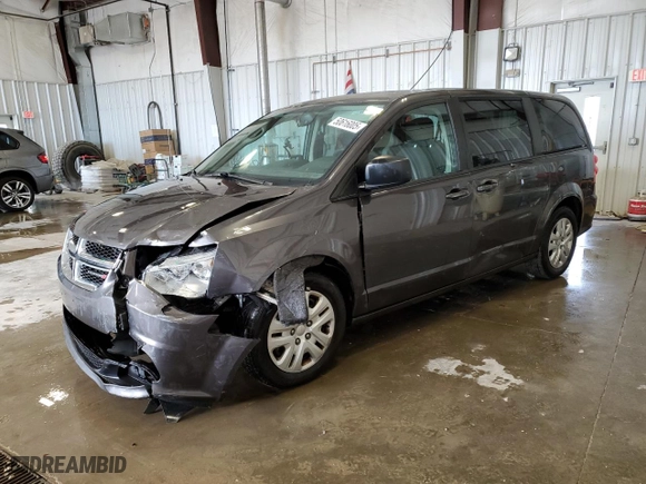 2018 Dodge Grand Caravan SE with VIN 2C4RDGBG3JR138900, listed as a Copart auction lot 50616005 with 107,029 mi miles and Non Repairable. Bid and sale history available at carsss.com. Image 1.