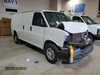 2023 Ford Transit Cargo with VIN 1FTBR1C84PKA17131, listed as a Copart auction lot 54901755 with 85,188 mi miles and Salvage title. Bid and sale history available at DreamBid. Image 4.