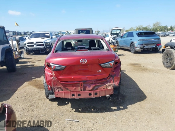 2016 Scion iA with VIN 3MYDLBZV8GY100223, listed as a IAAI auction lot 42078434 with 43,989 mi miles. Bid and sale history available at carsss.com. Image 17.