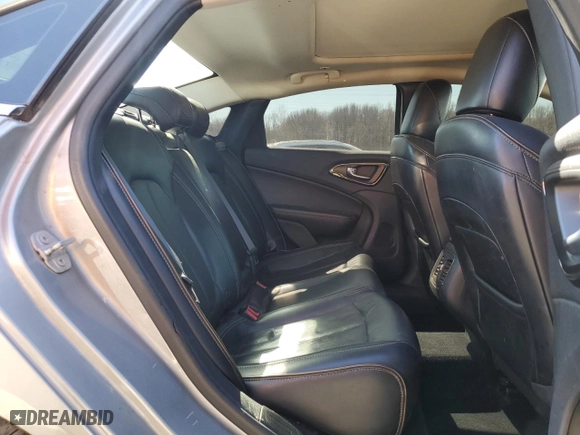 2015 Chrysler 200 C with VIN 1C3CCCCGXFN668998, listed as a Copart auction lot 46418815 with 176,016 mi miles and Salvage Title. Bid and sale history available at carsss.com. Image 10.