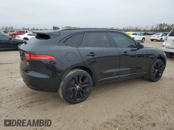 2019 Jaguar F-Pace S with VIN SADCM2FV6KA616206, listed as a Copart auction lot 89130945 with 50,257 mi miles and Non Repairable. Bid and sale history available at DreamBid. Image 3.
