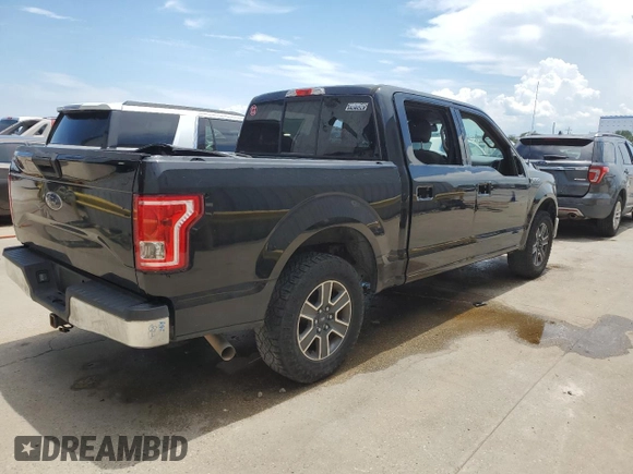 2015 Ford F-150 XL with VIN 1FTEW1CF5FFA16663, listed as a Copart auction lot 62508965 with 171,096 mi miles and Salvage title. Bid and sale history available at DreamBid. Image 3.