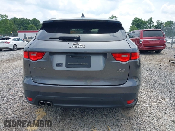 2018 Jaguar F-Pace with VIN SADCL2FN7JA248409, listed as a IAAI auction lot 42588459 with 91,662 mi miles and . Bid and sale history available at DreamBid. Image 16.