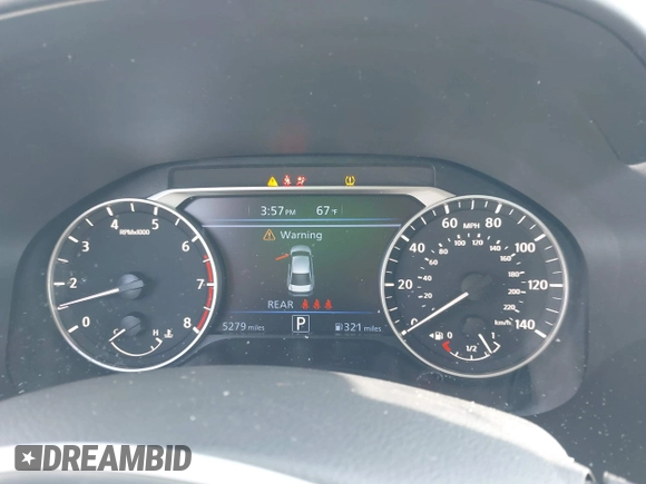 2024 Nissan Altima SR with VIN 1N4BL4CV0RN313828, listed as a IAAI auction lot 42172052 with 5,279 mi miles and . Bid and sale history available at DreamBid. Image 7.