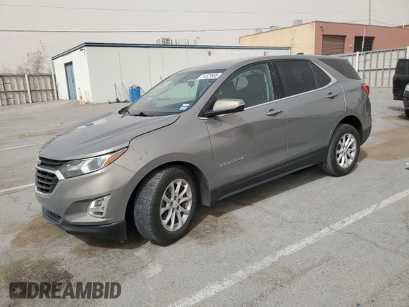 2019 Chevrolet Equinox LT with VIN 3GNAXUEV8KS586557, listed as a Copart auction lot 51529905 with 98,121 mi miles and Salvage Title. Bid and sale history available at DreamBid. Image 1.