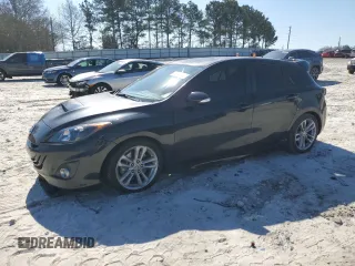 2012 Mazda 3 Mazdaspeed3 Touring with VIN JM1BL1L40C1536983, listed as a Copart auction lot 46609565 with 181,179 mi miles and Salvage Title. Bid and sale history available at DreamBid. Image 1.
