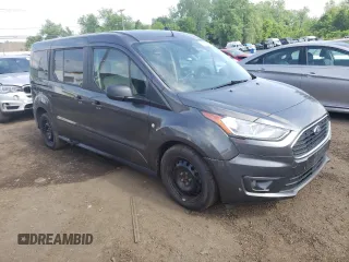 2019 Ford Transit Connect XLT z VIN NM0GE9F23K1390051, wystawiony jako Copart lot #57303165 z przebiegiem 90 595 mil mil oraz Czysty tytuł • Clean title. Historia ofert i sprzedaży dostępna na DreamBid. Obrazek 4.