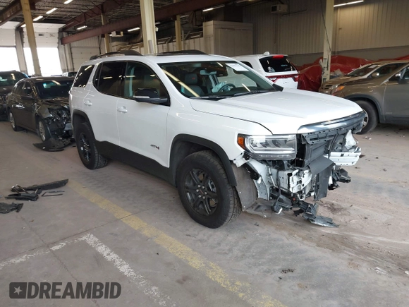 2023 GMC Acadia AT4 with VIN 1GKKNLLS5PZ247744, listed as a IAAI auction lot 42003341 with 12,740 mi miles and . Bid and sale history available at DreamBid. Image 1.