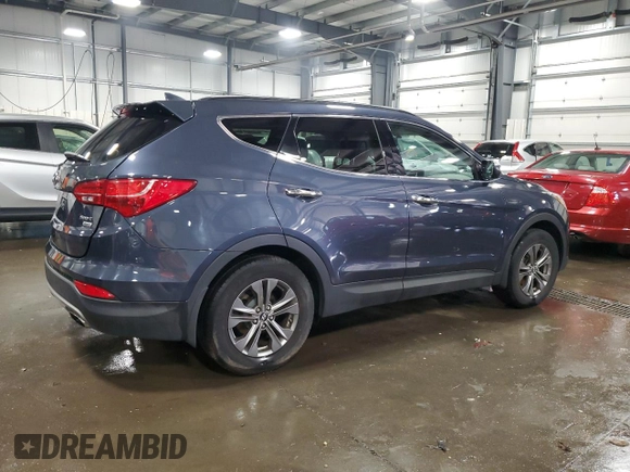 2014 Hyundai Santa Fe z VIN 5XYZUDLB0EG200376, wystawiony jako Copart lot #53634165 z przebiegiem 64 561 mil mil oraz Szkoda całkowita • Salvage title. Historia ofert i sprzedaży dostępna na DreamBid. Obrazek 3.