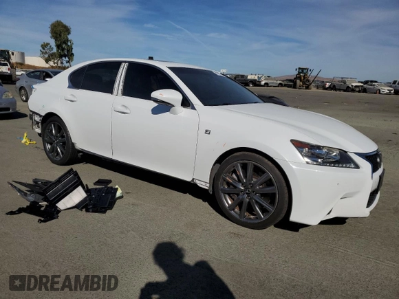 2014 Lexus GS 350 with VIN JTHBE1BL9E5043283, listed as a Copart auction lot 74782154 with 84,605 mi miles and Salvage Title. Bid and sale history available at carsss.com. Image 4.