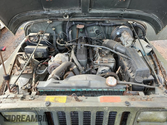 1992 Jeep Wrangler with VIN 2J4FY49S2NJ554502, listed as a Copart auction lot 63345035 with 113,897 mi miles and Clean title. Bid and sale history available at DreamBid. Image 11.