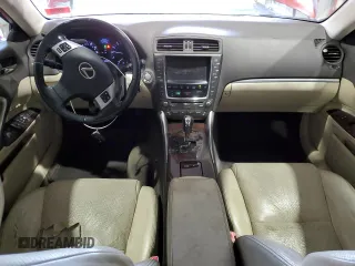 2011 Lexus IS 250 with VIN JTHCF5C20B5047877, listed as a Copart auction lot 50927545 with 189,854 mi miles and Salvage title. Bid and sale history available at DreamBid. Image 8.