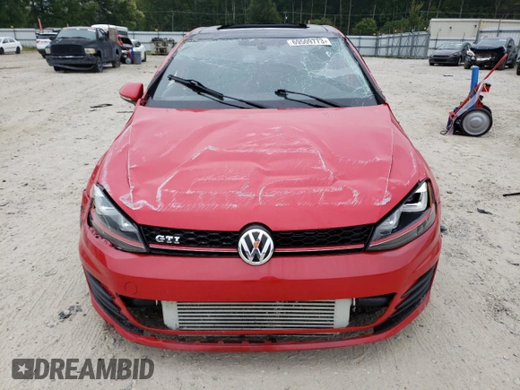 2015 Volkswagen Golf GTI Autobahn with VIN 3VW4T7AU8FM028487, listed as a Copart auction lot 69509773 with 86,003 mi miles. Bid and sale history available at carsss.com. Image 5.