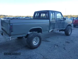1986 Ford F-150 with VIN 1FTEX15N6GKA13863, listed as a Copart auction lot 76065584 with 203,343 mi miles and Salvage Title. Bid and sale history available at carsss.com. Image 3.