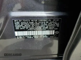 2023 Lexus IS with VIN JTHGZ1B21P5059966, listed as a Copart auction lot 48423015 with 40,384 mi miles and Salvage Title. Bid and sale history available at carsss.com. Image 12.