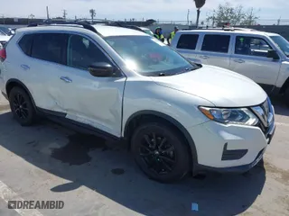 2017 Nissan Rogue SV with VIN 5N1AT2MT9HC878849, listed as a IAAI auction lot 41934153 with 107,735 mi miles. Bid and sale history available at carsss.com. Image 1.