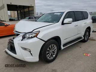 2017 Lexus GX 460 z VIN JTJJM7FX0H5173812, wystawiony jako Copart lot #43282115 z przebiegiem 131 577 mil mil oraz Szkoda całkowita • Salvage title. Historia ofert i sprzedaży dostępna na DreamBid. Obrazek 1.