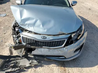 2015 Kia Optima Hybrid EX with VIN KNAGN4ADXF5082191, listed as a Copart auction lot 62502704 with 120,657 mi miles and Salvage Title. Bid and sale history available at carsss.com. Image 12.